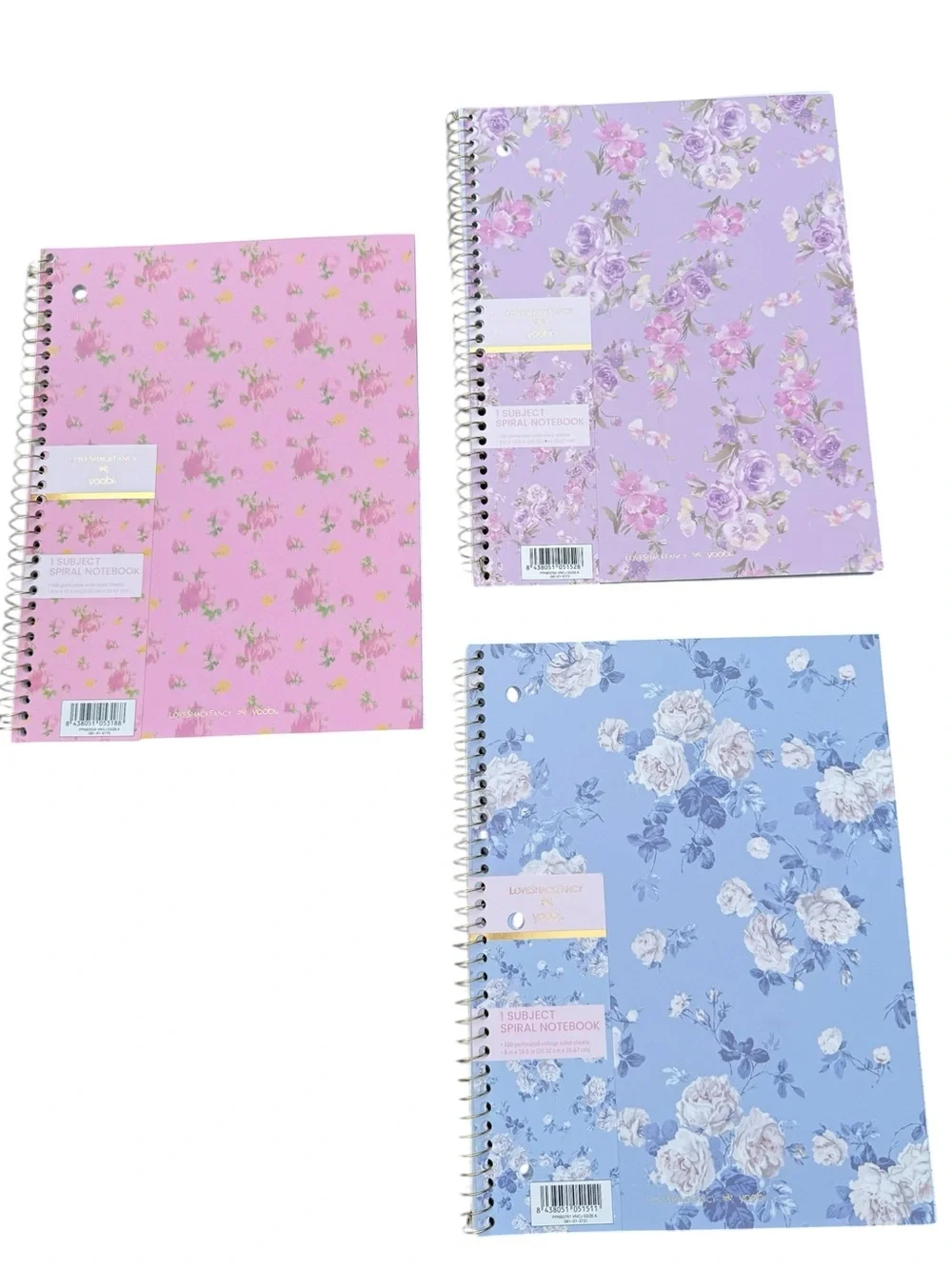 Loveshackfancy 3 notebook bundle